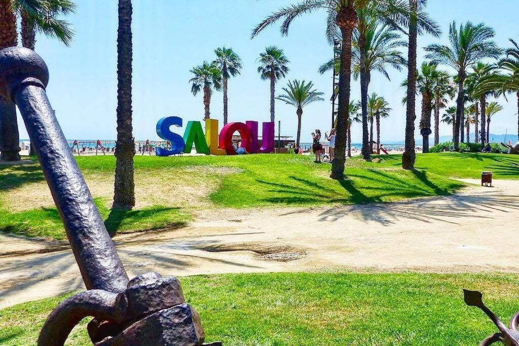 Renovado Apartamento En Zona Residencial A Pasos Del Mar Salou Extérieur photo